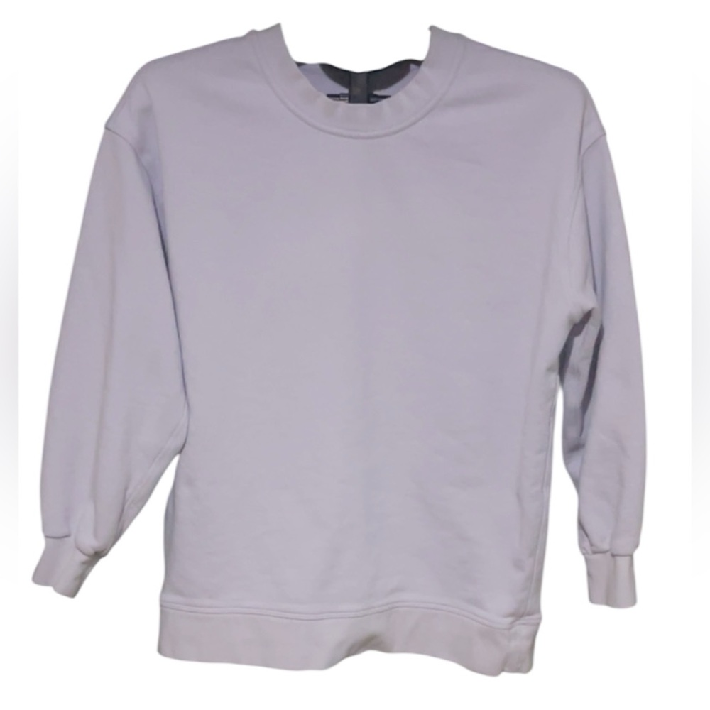 Lululemon Athletica Lilac/Light Purple Crew Neck Sweater/Pullover